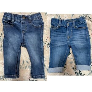 GARANIMALS 6/9 Month Jeans & Old Navy 0/3 Months Jeans